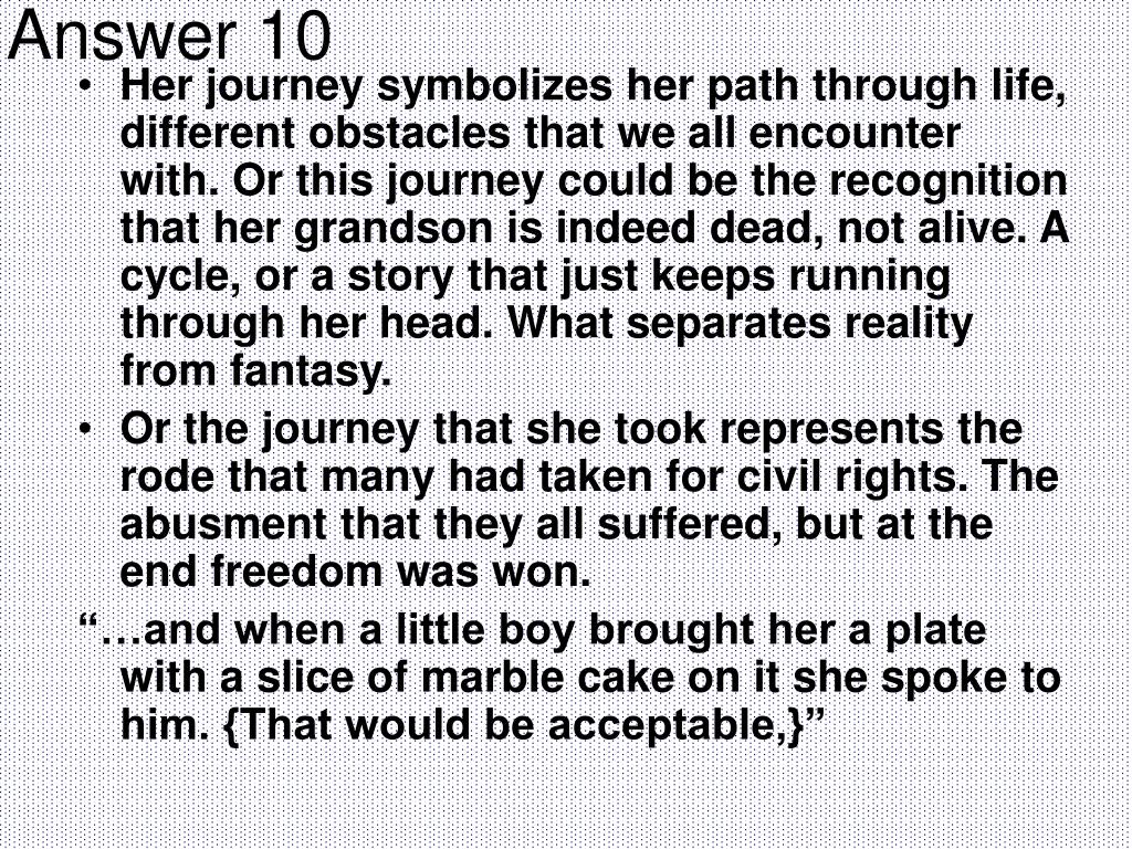 PPT A Worn Path PowerPoint Presentation, free download ID6721724