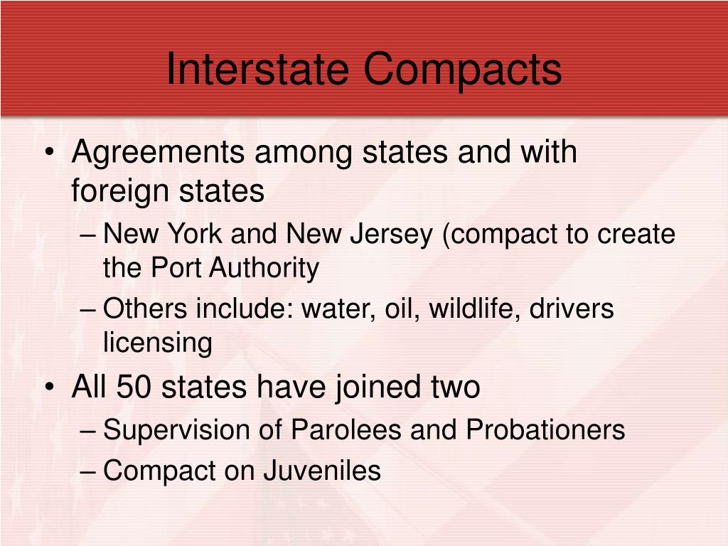 PPT The National Government and the 50 States PowerPoint Presentation