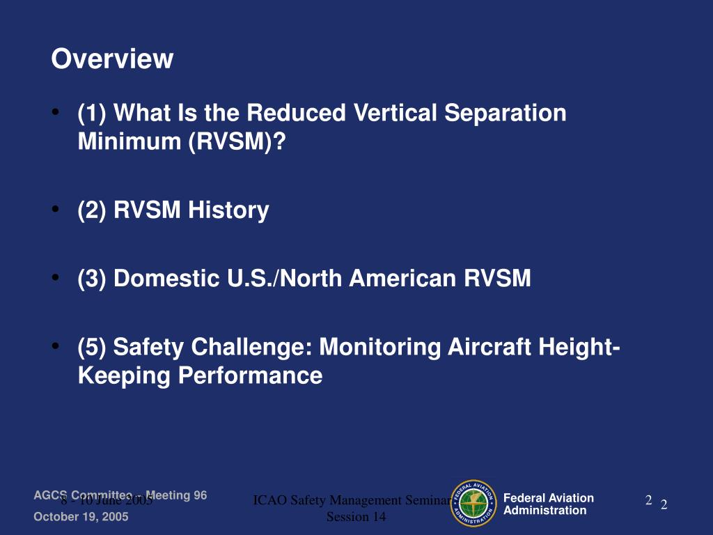 PPT Implementation of The Reduced Vertical Separation Minimum (RVSM