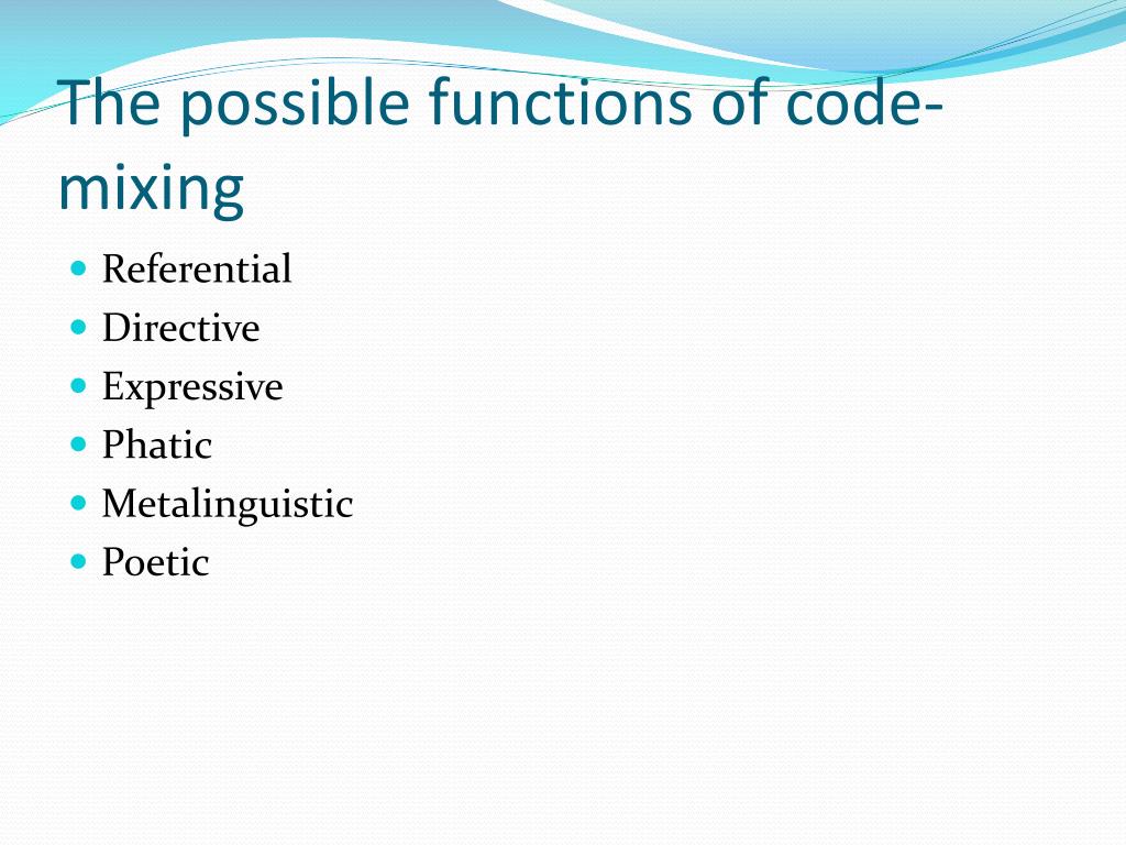 PPT Bilingual CodeMixing PowerPoint Presentation, free download ID