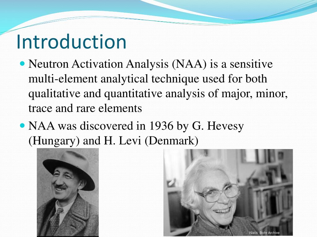 PPT Instrumental Neutron Activation Analysis (INAA) PowerPoint