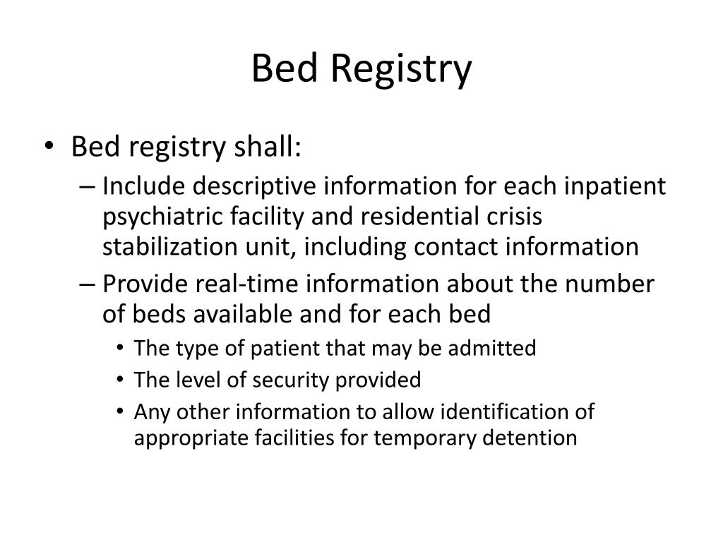 PPT 2014 Legislative Changes to Virginia’s Civil Commitment Laws