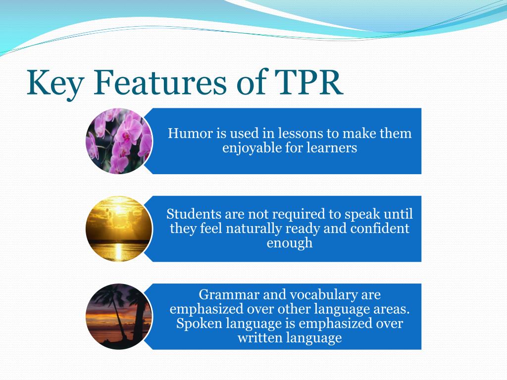 PPT Total Physical Response (TPR) PowerPoint Presentation, free
