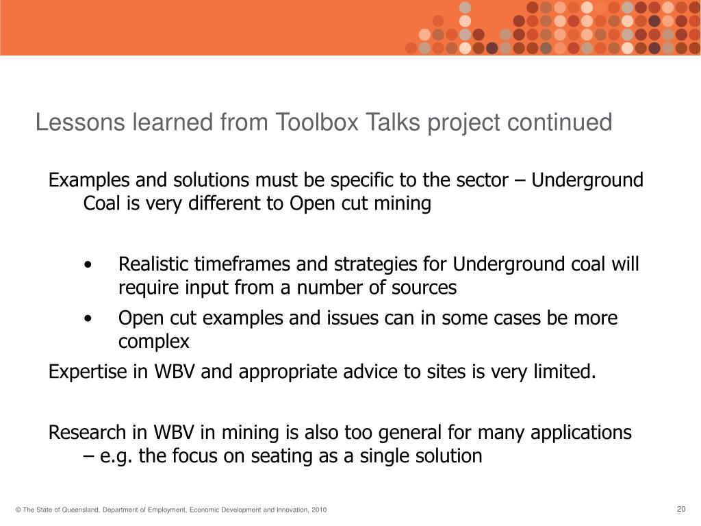 PPT Simple solutions to Complex problems in Mining HIAC Toolbox