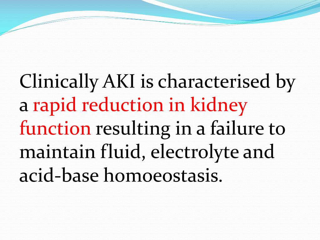 PPT AKI Acute Kidney Injury PowerPoint Presentation, free download