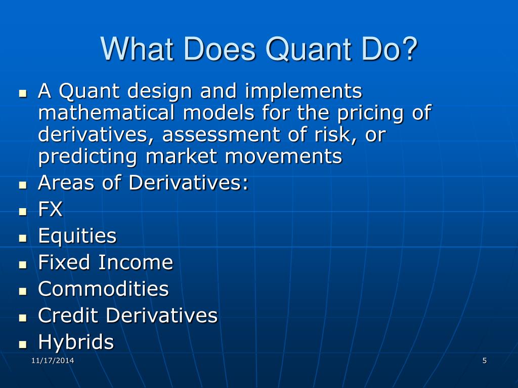 PPT Quantitative Finance PowerPoint Presentation ID6731750