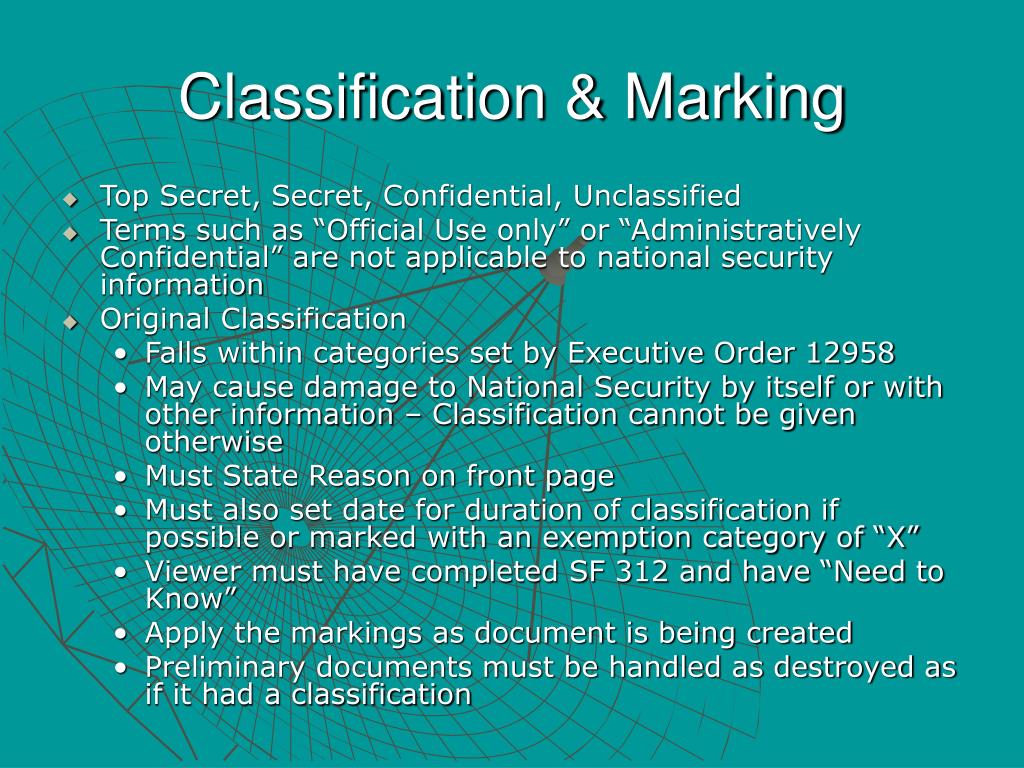 PPT Classified Data Handling PowerPoint Presentation, free download