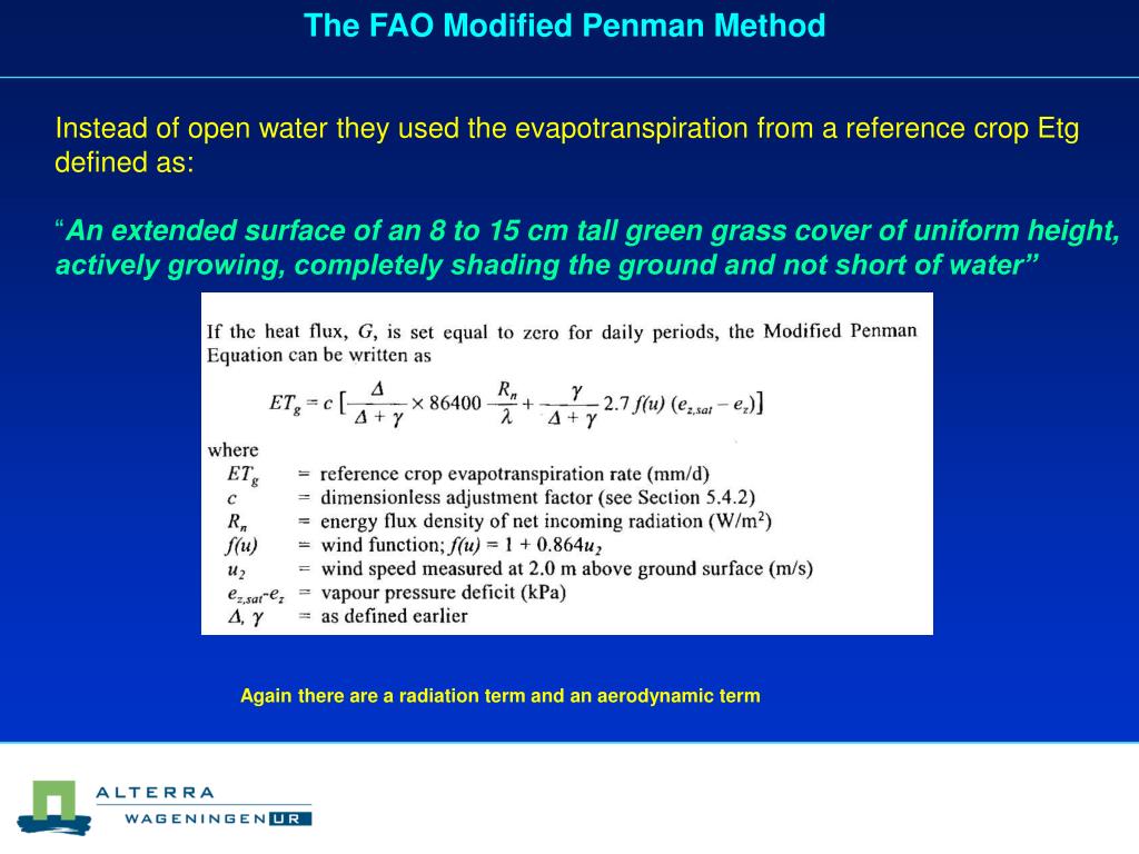 PPT CROP IRRIGATION WATER REQUIREMENTS PowerPoint Presentation, free