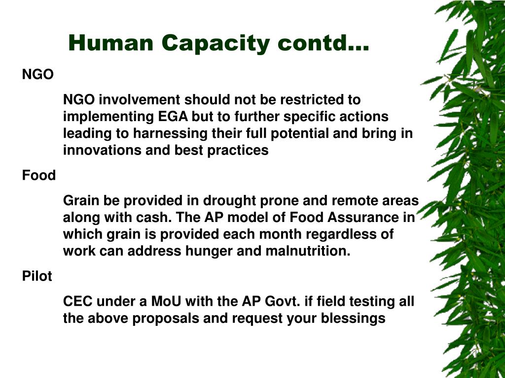 PPT Presentation on key issues in implementation framework of NREGA