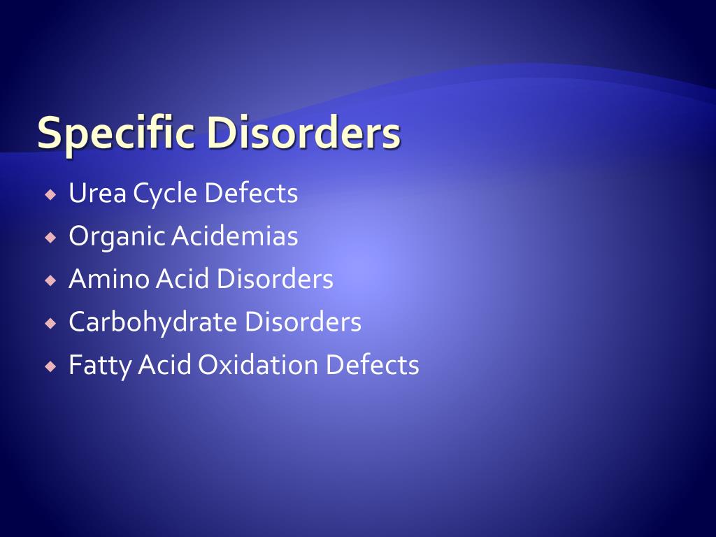 PPT Inborn Errors of Metabolism PowerPoint Presentation, free