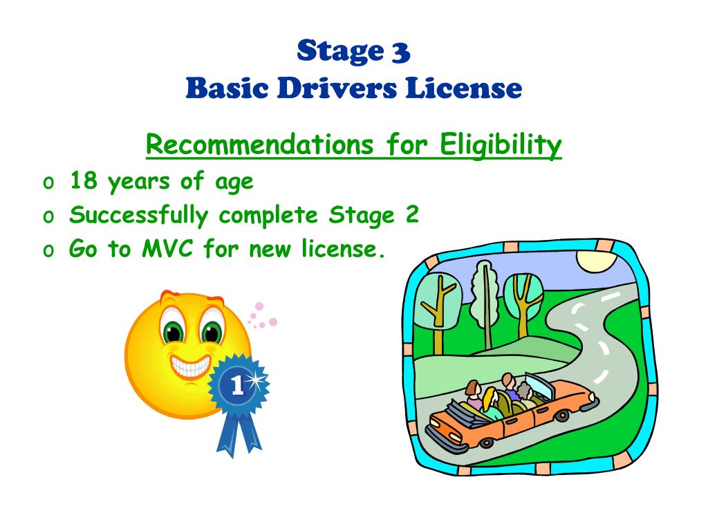 PPT The Graduated Driver Licensing System PowerPoint Presentation