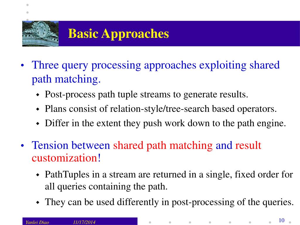 PPT Query Processing for HighVolume XML Message Brokering PowerPoint