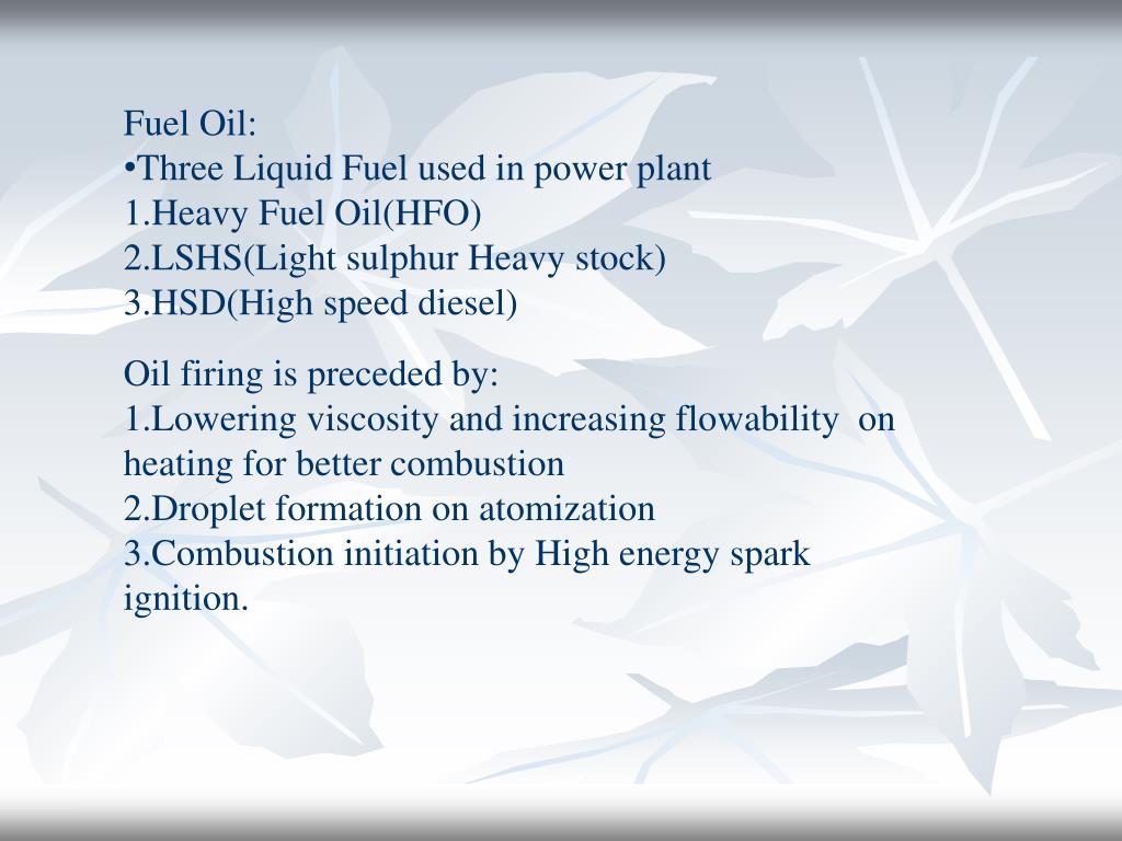 PPT FUEL OIL SYSTEM PowerPoint Presentation, free download ID6743164