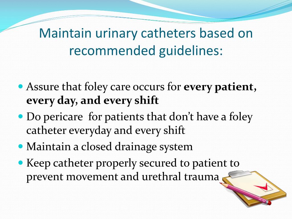 PPT PREVENTION OF CATHETER ASSOCIATED URINARY TRACT INFECTIONS