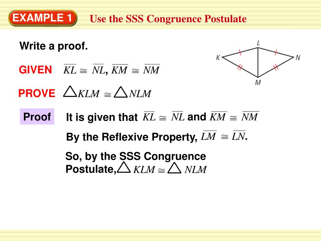 PPT 4.3 to 4.5 Proving Δ s are SSS, SAS, HL, ASA, & AAS PowerPoint