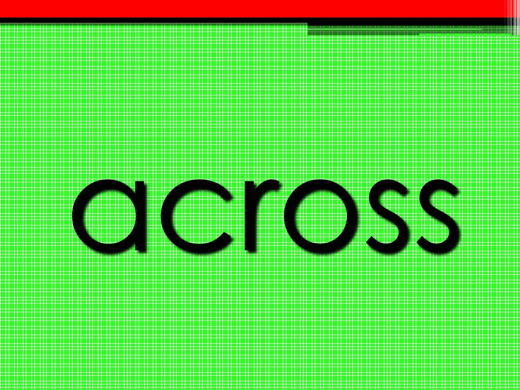 Across Meaning