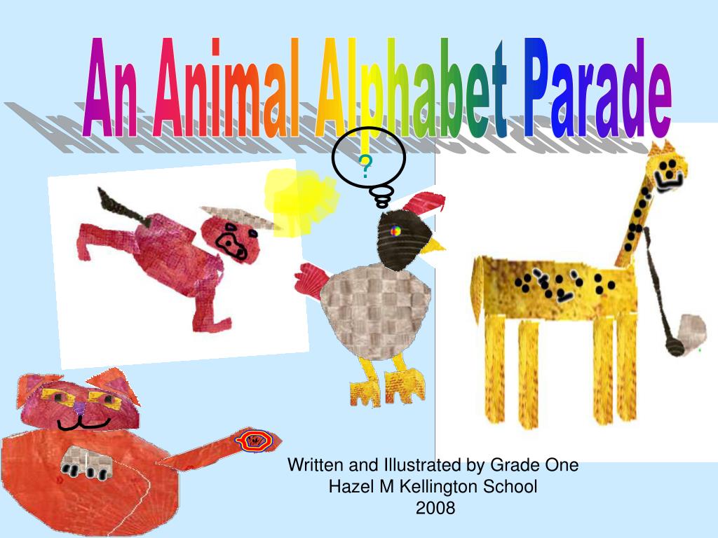 Animal Alphabet Parade