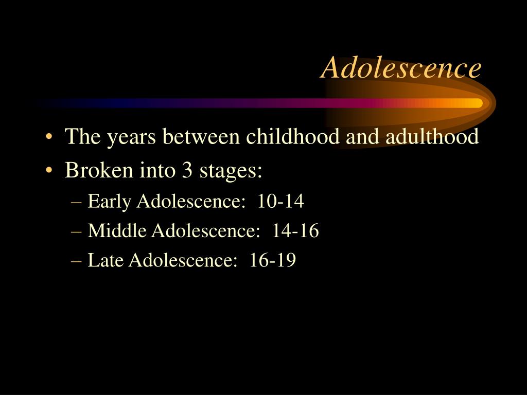 PPT Adolescence PowerPoint Presentation, free download ID6747989