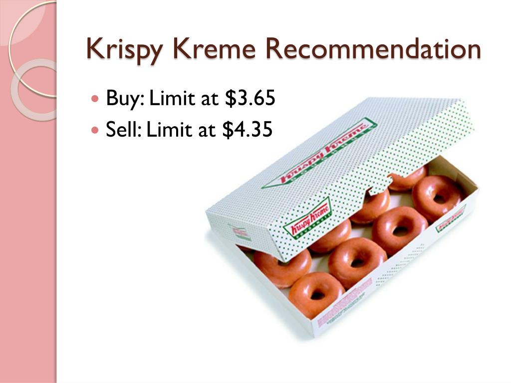 PPT Krispy Kreme Doughtnuts (KKD) PowerPoint Presentation, free