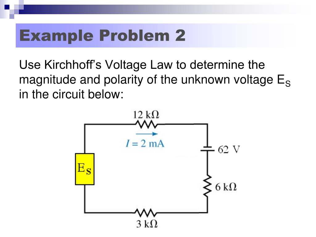 PPT Lesson 4 Series Circuits and Kirchhoff's Voltage