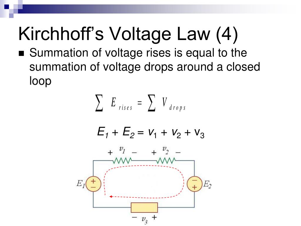 PPT Lesson 4 Series Circuits and Kirchhoff's Voltage