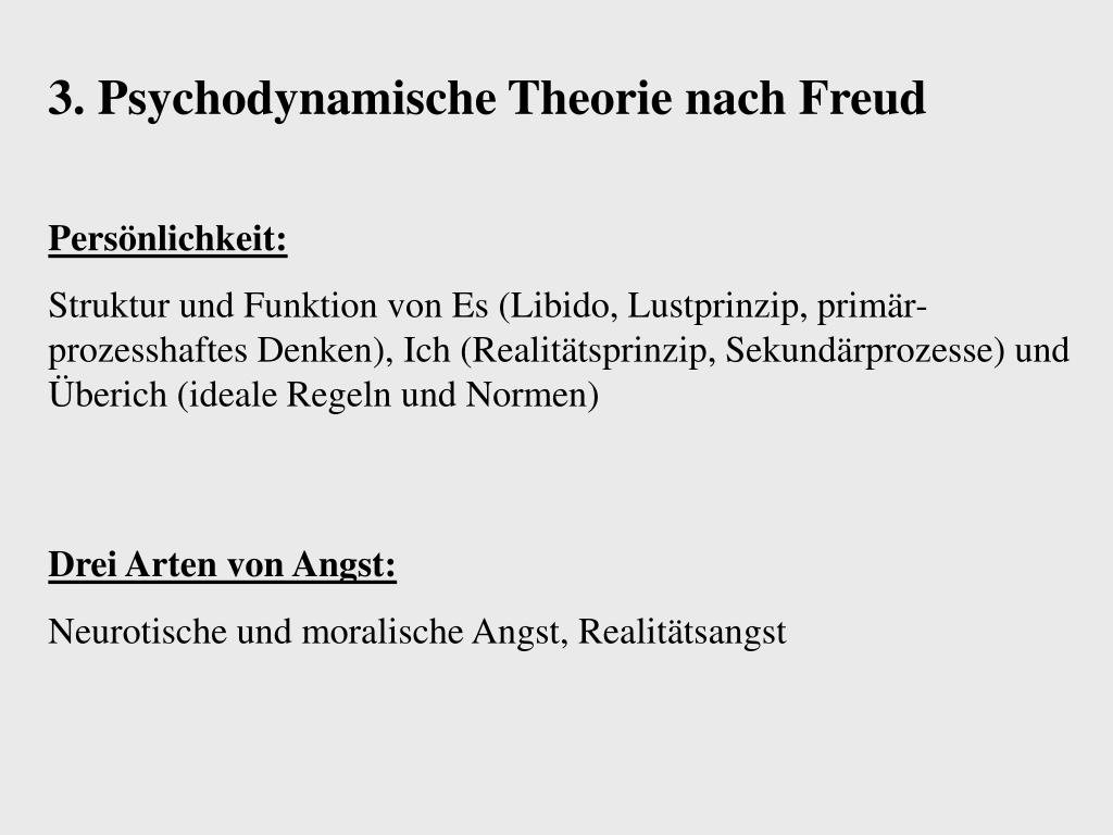 PPT Inhalte der Vorlesung "Einführung in die Psychologie