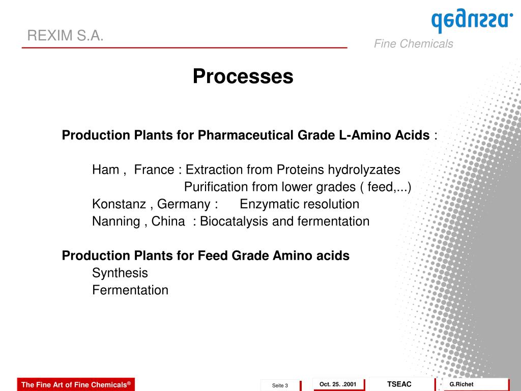 PPT Amino Acids Production PowerPoint Presentation, free download