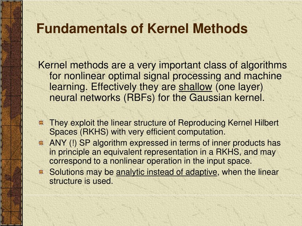 PPT Information Theoretic Signal Processing and Machine Learning