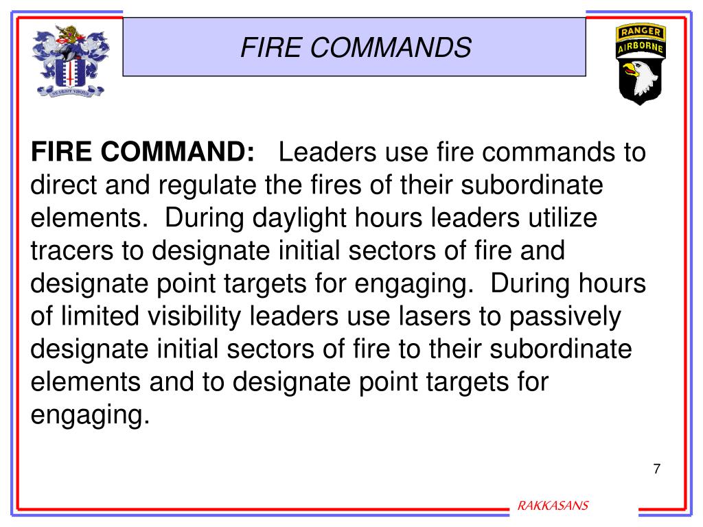 PPT MMG DEVICES AND DIRECT FIRE CONTROL MEASURES PowerPoint Presentation ID6758346