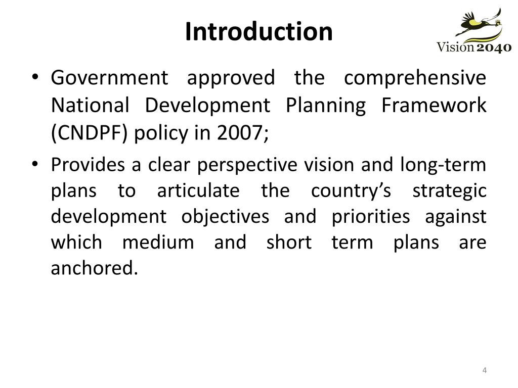 PPT LINKING THE BUDGET TO THE NATIONAL DEVELOPMENT PLAN PowerPoint
