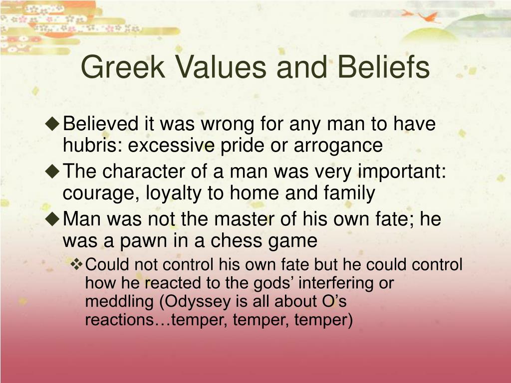 PPT The Iliad and The Odyssey The Backstory PowerPoint Presentation