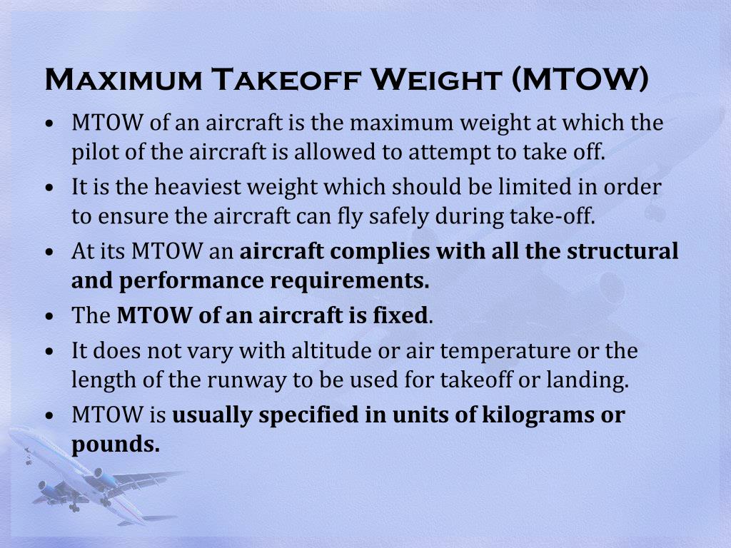 PPT Lecture 2 Composition of Aircraft Weight PowerPoint