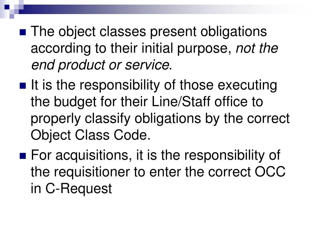 PPT Object Class Code Training PowerPoint Presentation, free download