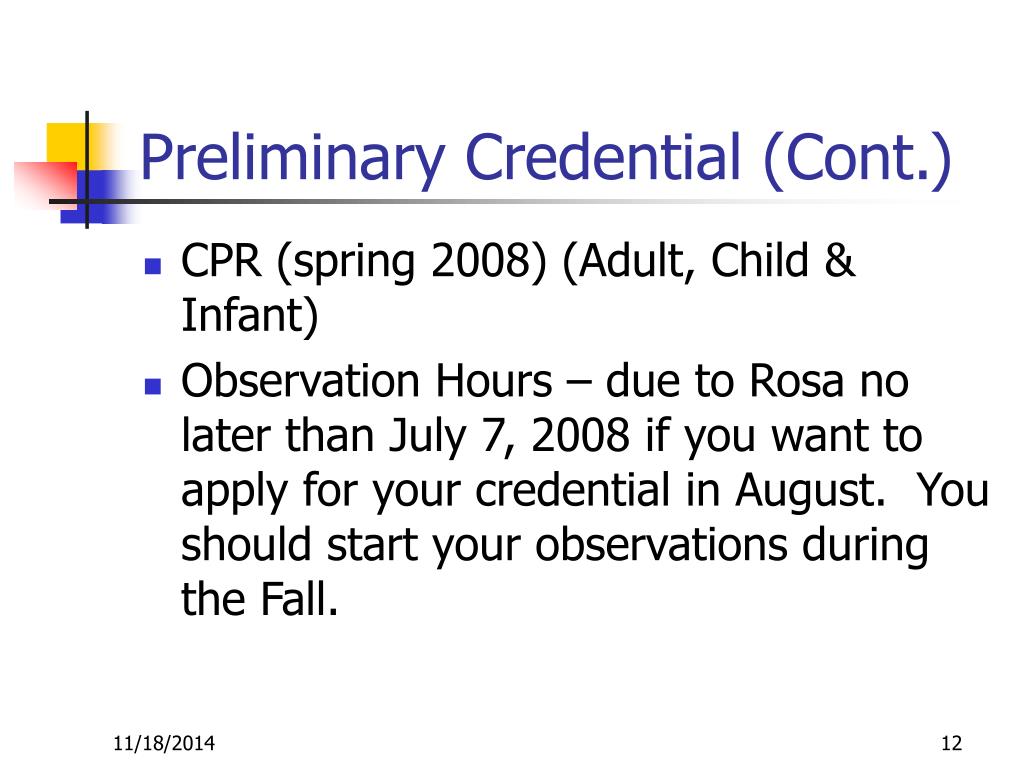 PPT MA / TEACHING CREDENTIAL PROGRAM PowerPoint Presentation, free