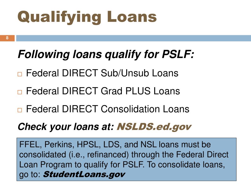 PPT PUBLIC SERVICE LOAN REPAYMENT STRATEGIES Spring 2014 PowerPoint