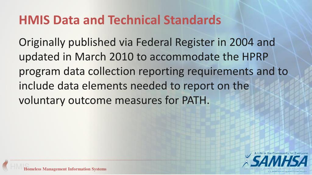 PPT HMIS 101 Homeless Management Information System (HMIS) PowerPoint