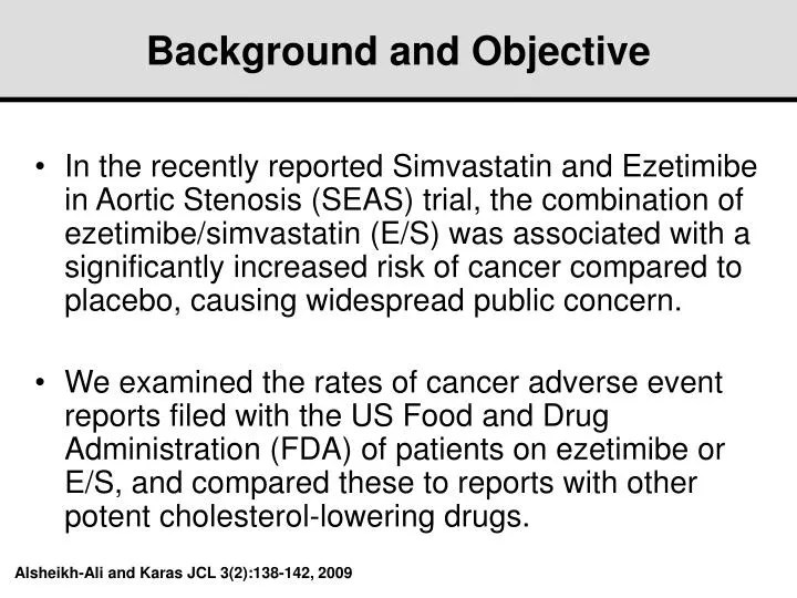 PPT Background and Objective PowerPoint Presentation, free download