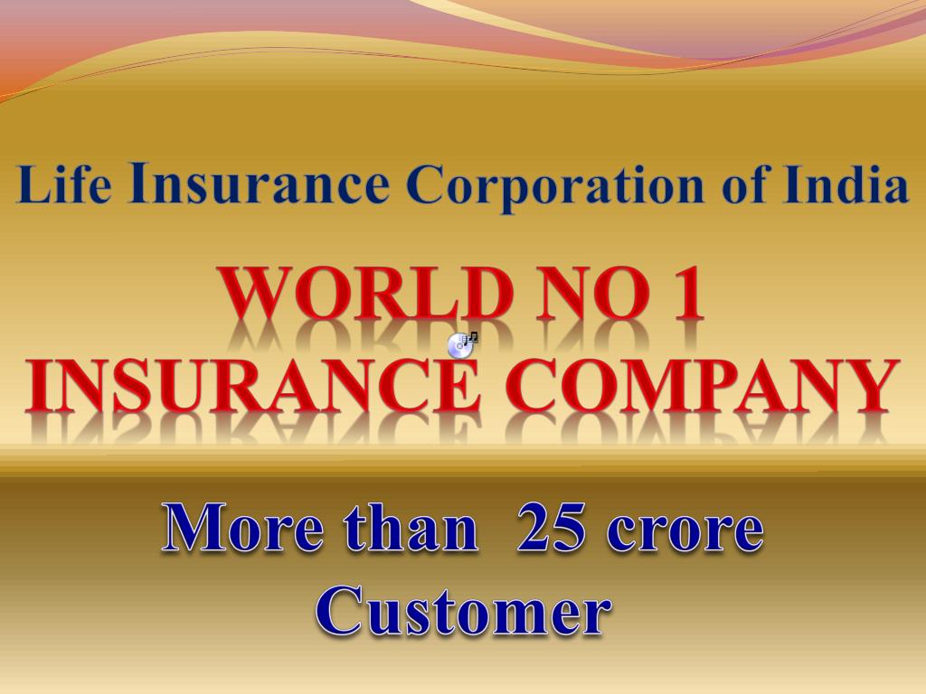PPT Life Insurance Corporation of India PowerPoint Presentation, free download ID6769197