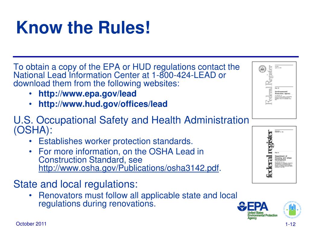 PPT Module 1 Regulations The RRP Rule PowerPoint Presentation