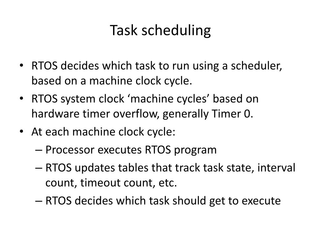 PPT Chapter 5 RealTime Operating Systems PowerPoint Presentation
