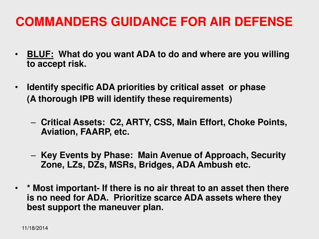 PPT Air Defense Artillery FD6 PowerPoint Presentation, free download