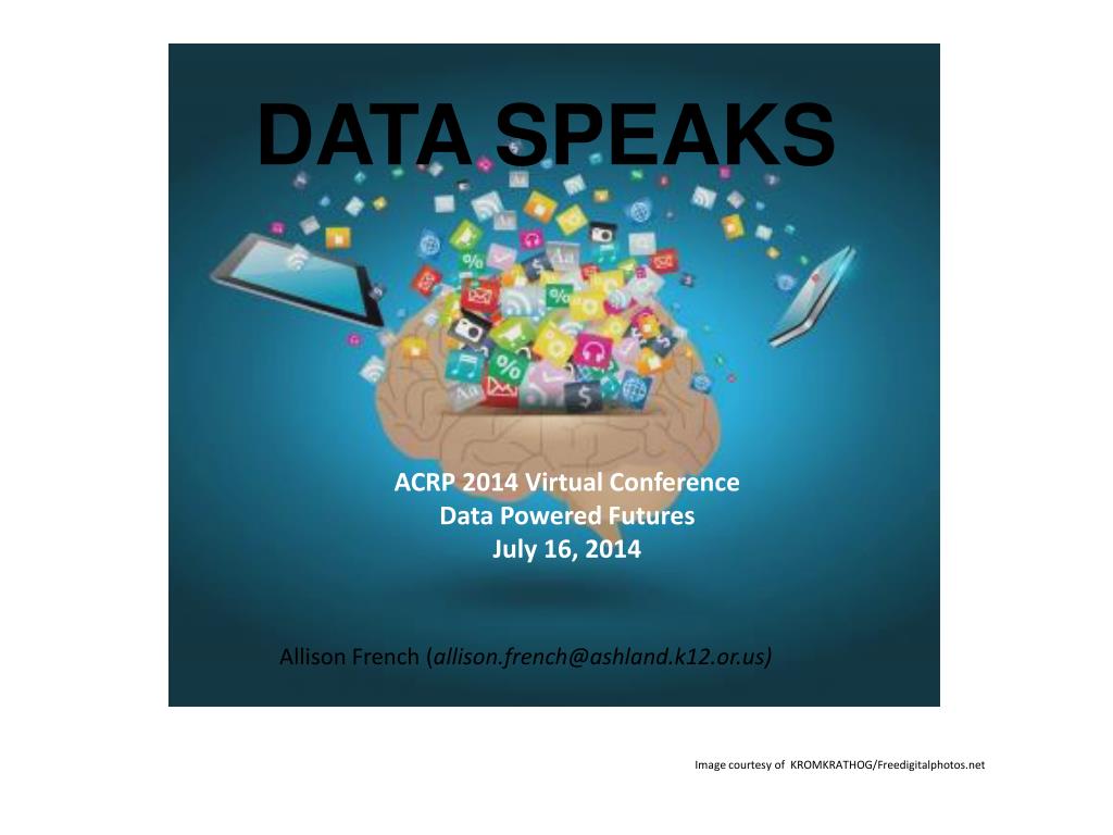 PPT DATA SPEAKS PowerPoint Presentation, free download ID6773358