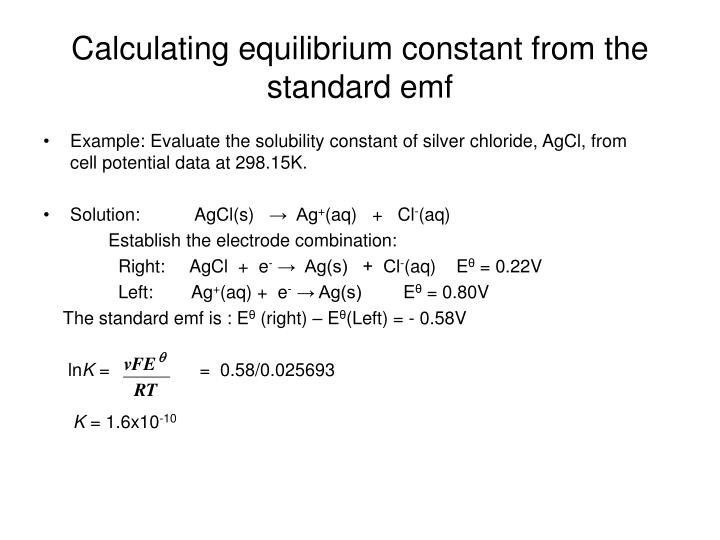PPT Nernst equation PowerPoint Presentation ID6775484