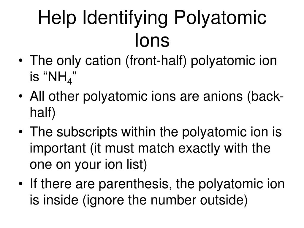 PPT Ionic Compounds Formula to Name PowerPoint Presentation, free