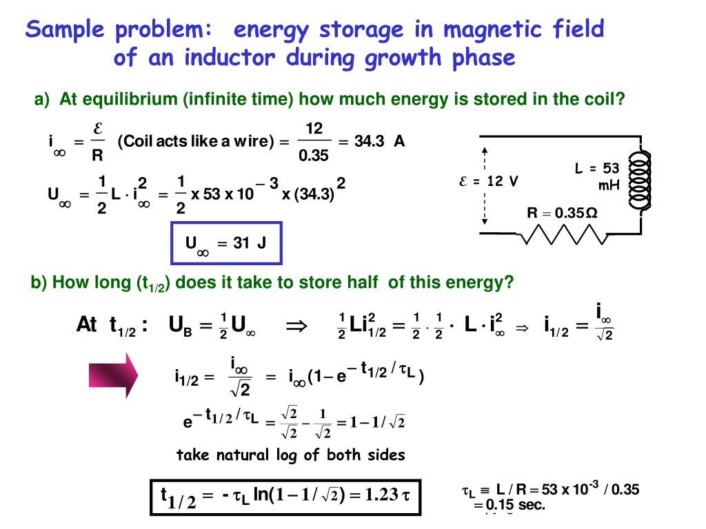 PPT Inductors and Inductance SelfInductance RL Circuits