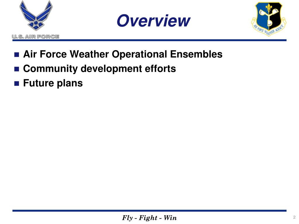 PPT Air Force Weather Ensembles PowerPoint Presentation, free