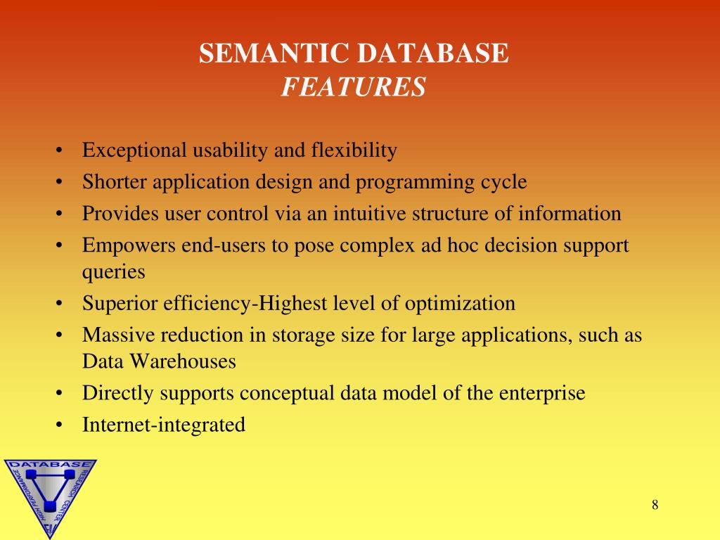 PPT SemODB Semantic Object DBMS PowerPoint Presentation, free