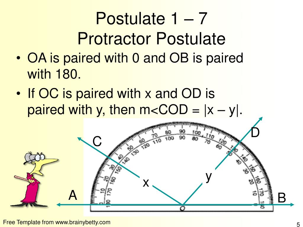 PPT Unit 1, Concept 3 Angles and their Measurements PowerPoint