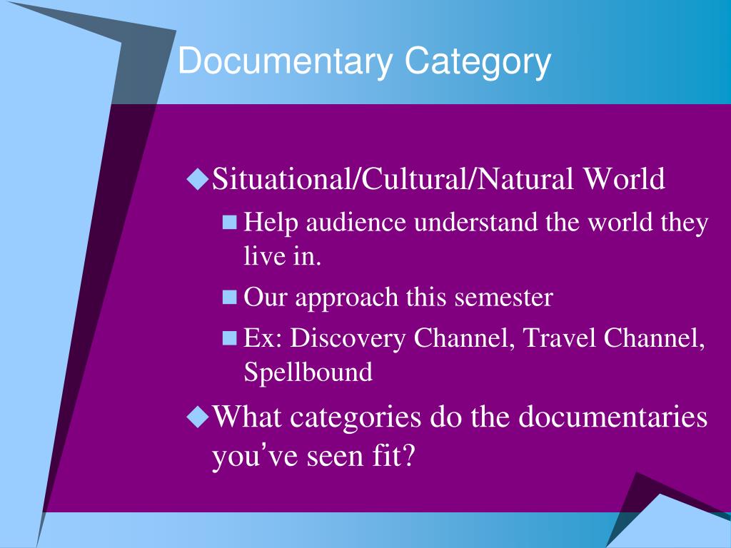 PPT Documentary Film PowerPoint Presentation, free download ID6786390
