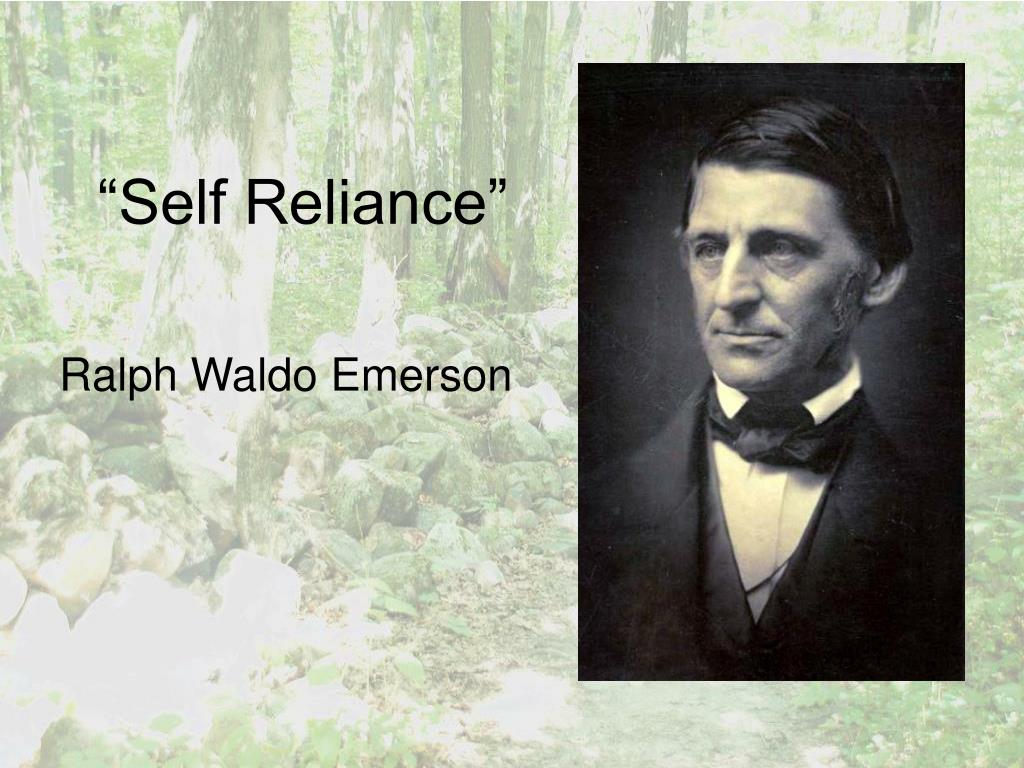 PPT “Self Reliance” PowerPoint Presentation, free